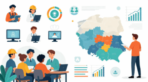 Read more about the article Doradztwo zawodowe w szkole a prognozy zapotrzebowania na pracowników w zawodach szkolnictwa branżowego na krajowym i wojewódzkim rynku pracy.