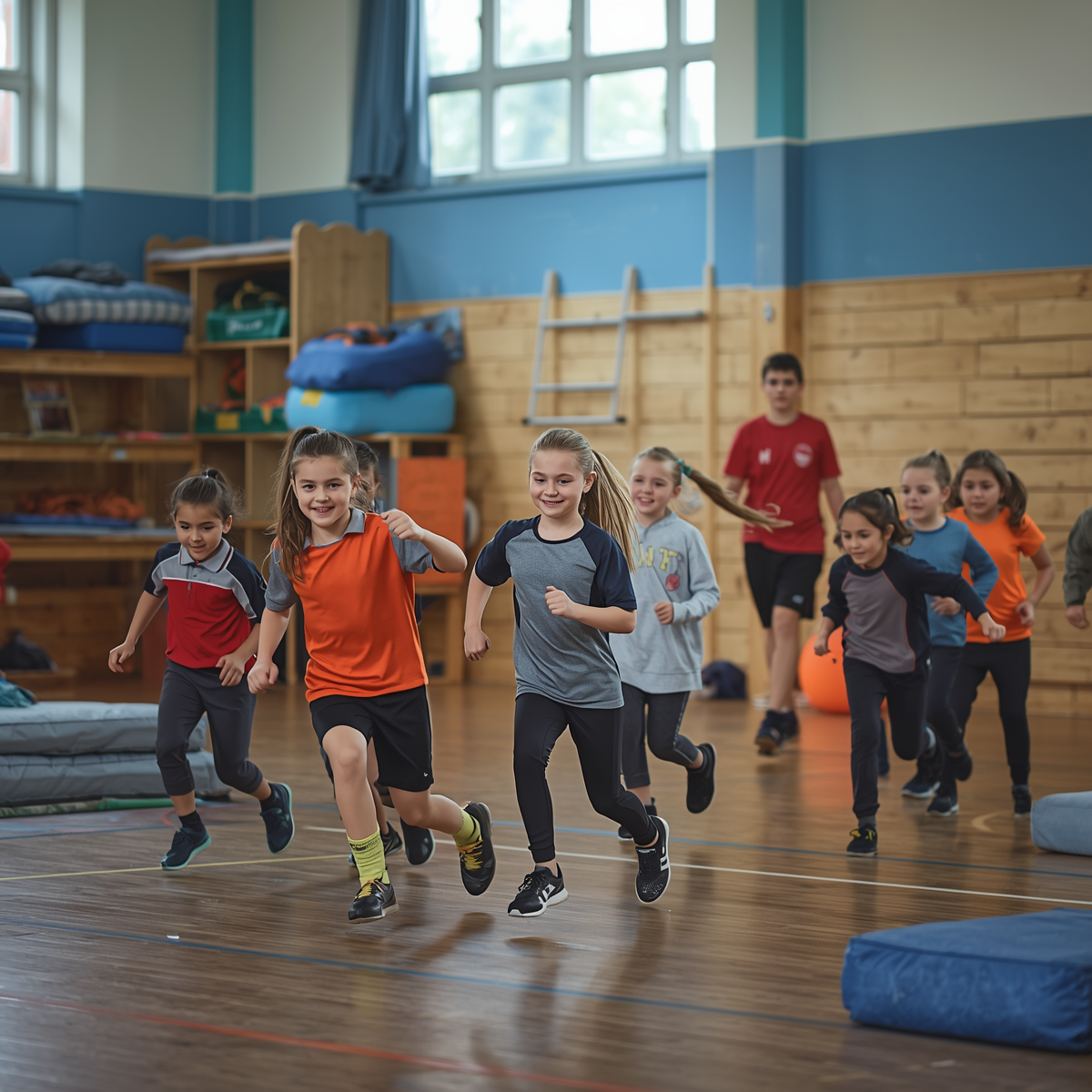 You are currently viewing ,,Kompas jutra’’ – wychowanie fizyczne w klasie IV.